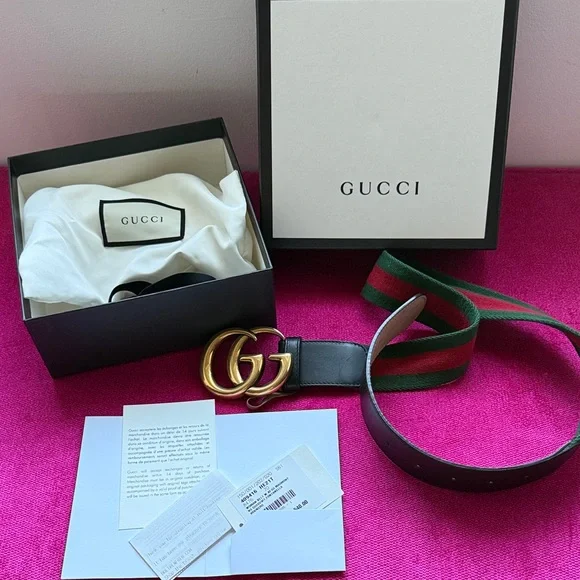 Gucci | Accessories | Gucci Black Leather Belt With  display picture 2